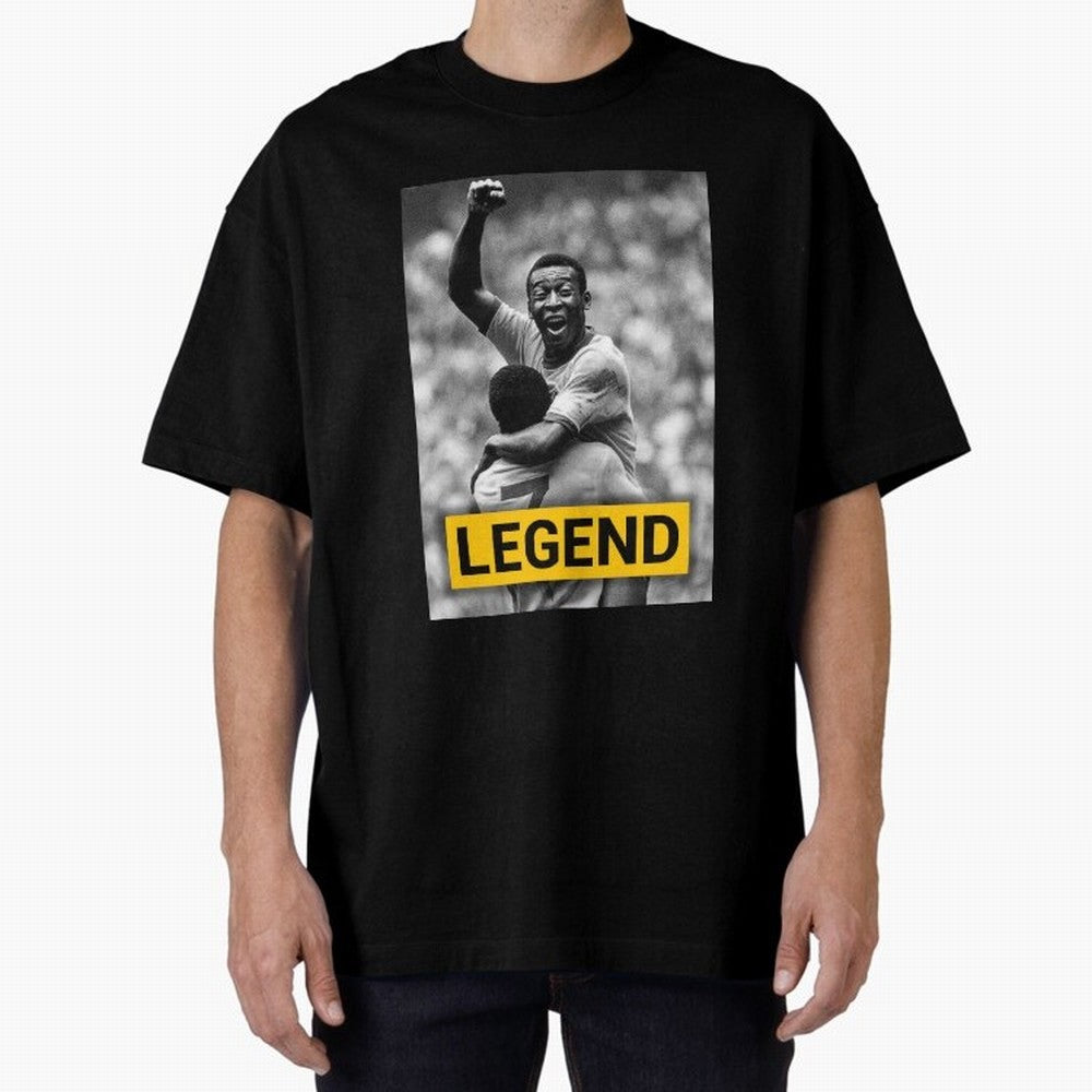 Pel¨¦ Legend Essential T-Shirt Represent Football Lovers during FIFA World Cup 2026 USA Canada Mexico for Fans of Neymar, Haaland and Cristiano Ronaldo and Argentina, Bringing Football History, Final Match Energy, Crowd Noise and Once in a Lifetime