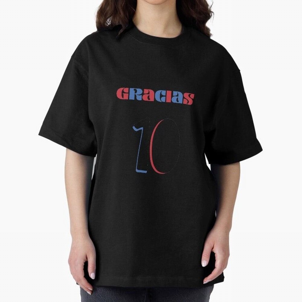 GRACIAS MESSI Essential T-shirt Classic T-Shirt Show Passion for the Stars of FIFA World Cup 2026 Group Stage for Fans of CR7 and England, France and Netherlands, Bringing Soccer Culture, Superstar Moments, National Team Dreams and Competitive