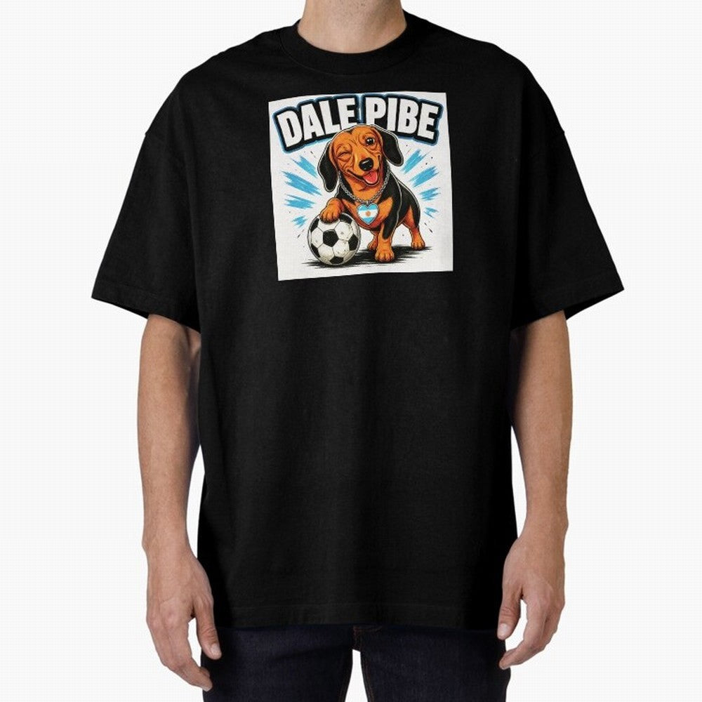 Argentine Soccer Dachshund - Dale Pibe Classic T-Shirt Keep Football History Alive during FIFA World Cup 2026 USA Canada Mexico Spirit, with Spain and Netherlands, CR7, Tournament Hype, Historic Matchups, Family Viewing Parties and Global Sports