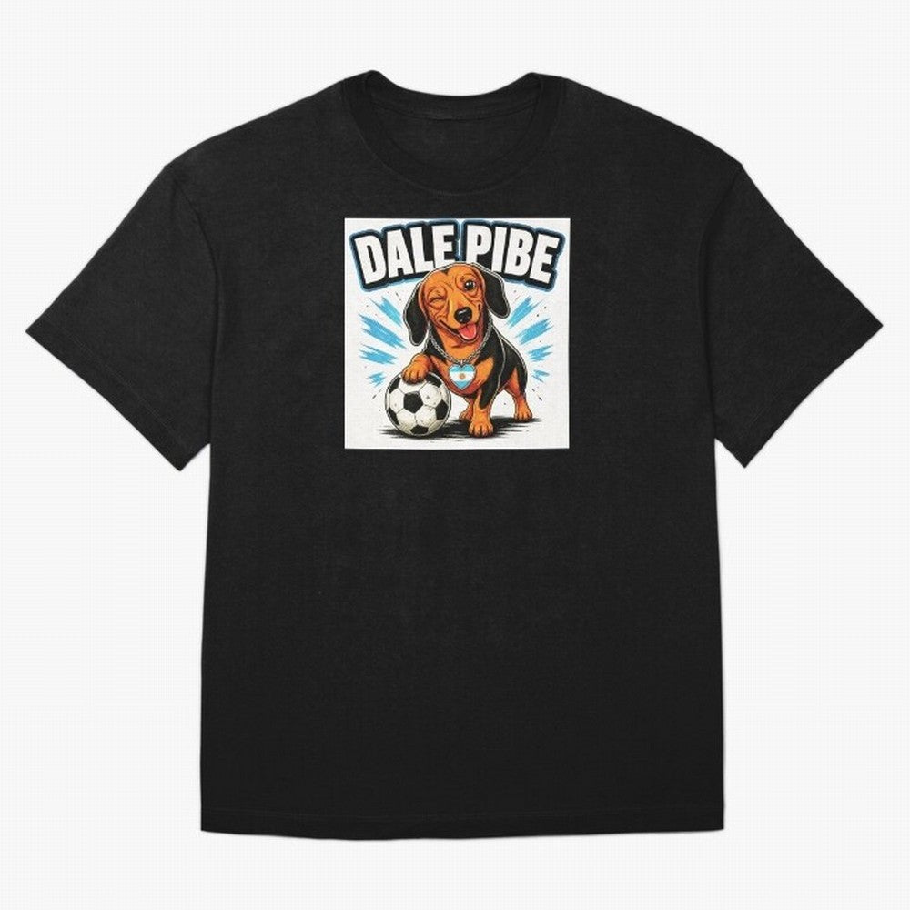 Argentine Soccer Dachshund - Dale Pibe Classic T-Shirt Keep Football History Alive during FIFA World Cup 2026 USA Canada Mexico Spirit, with Spain and Netherlands, CR7, Tournament Hype, Historic Matchups, Family Viewing Parties and Global Sports