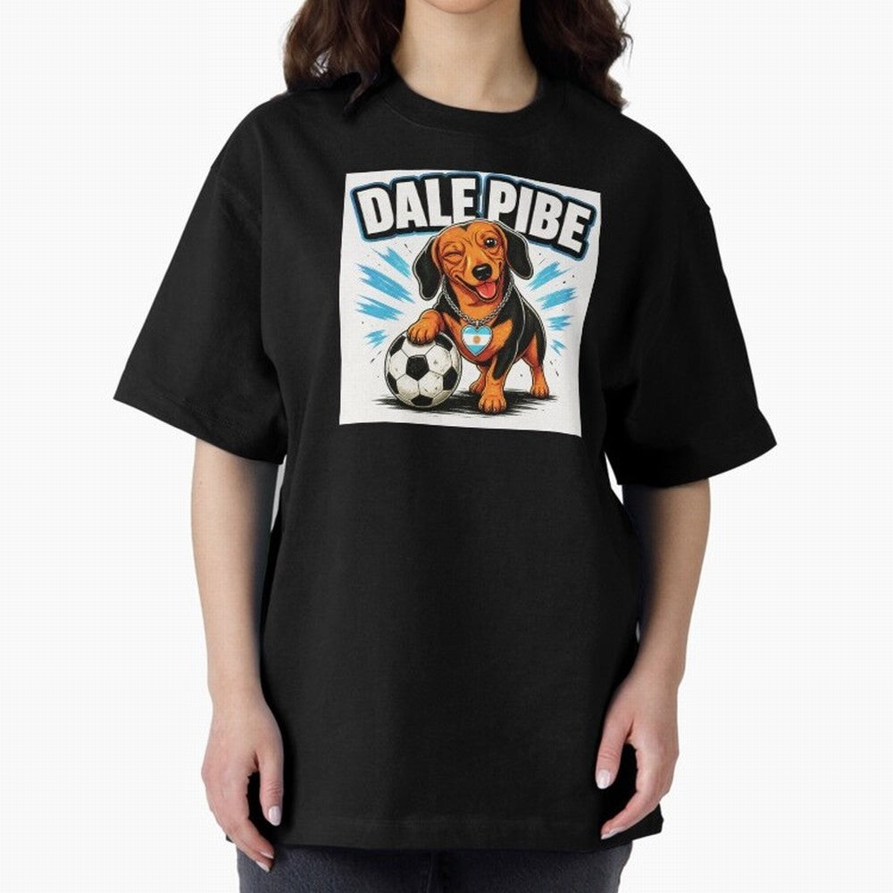 Argentine Soccer Dachshund - Dale Pibe Classic T-Shirt Keep Football History Alive during FIFA World Cup 2026 USA Canada Mexico Spirit, with Spain and Netherlands, CR7, Tournament Hype, Historic Matchups, Family Viewing Parties and Global Sports