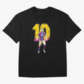 Messi sticker Oversized T-Shirt Follow the Final Road of FIFA World Cup 2026 with CR7 and Messi, Portugal Energy, Match Day Excitement, Supporter Culture, Golden Goals and Global Football Passion; Ideal for Fans Who Follow Messi, Cristiano Ronaldo,
