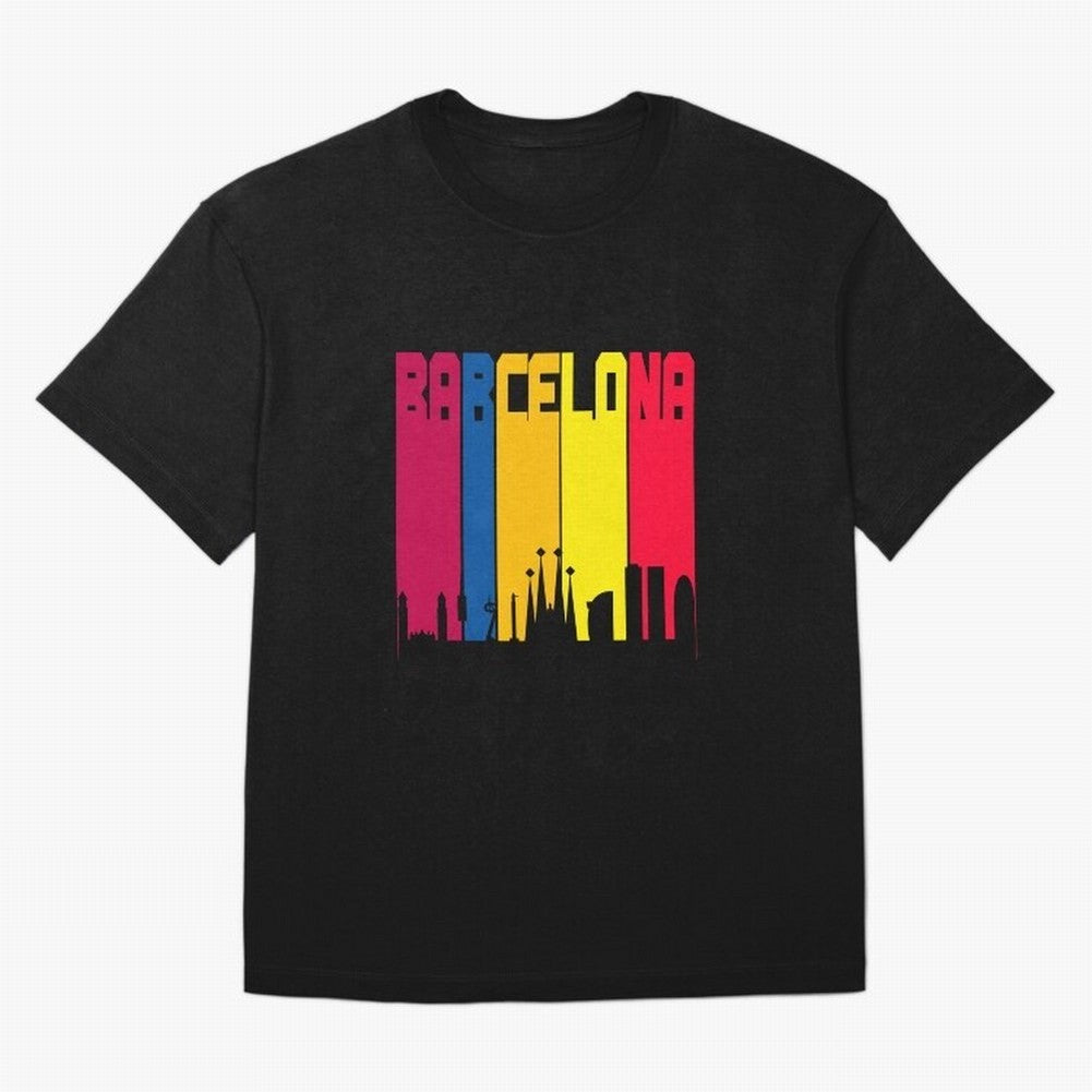Barcelona Skyline BCN Catalunya Classic T-Shirt Bring Legendary Rivalry Energy to Match Day Hype around FIFA World Cup 2026 Group Stage, Mbappe and Neymar, England and Germany, Champion Mindset, Group Stage Buzz, Knockout Tension and Passionate Fan