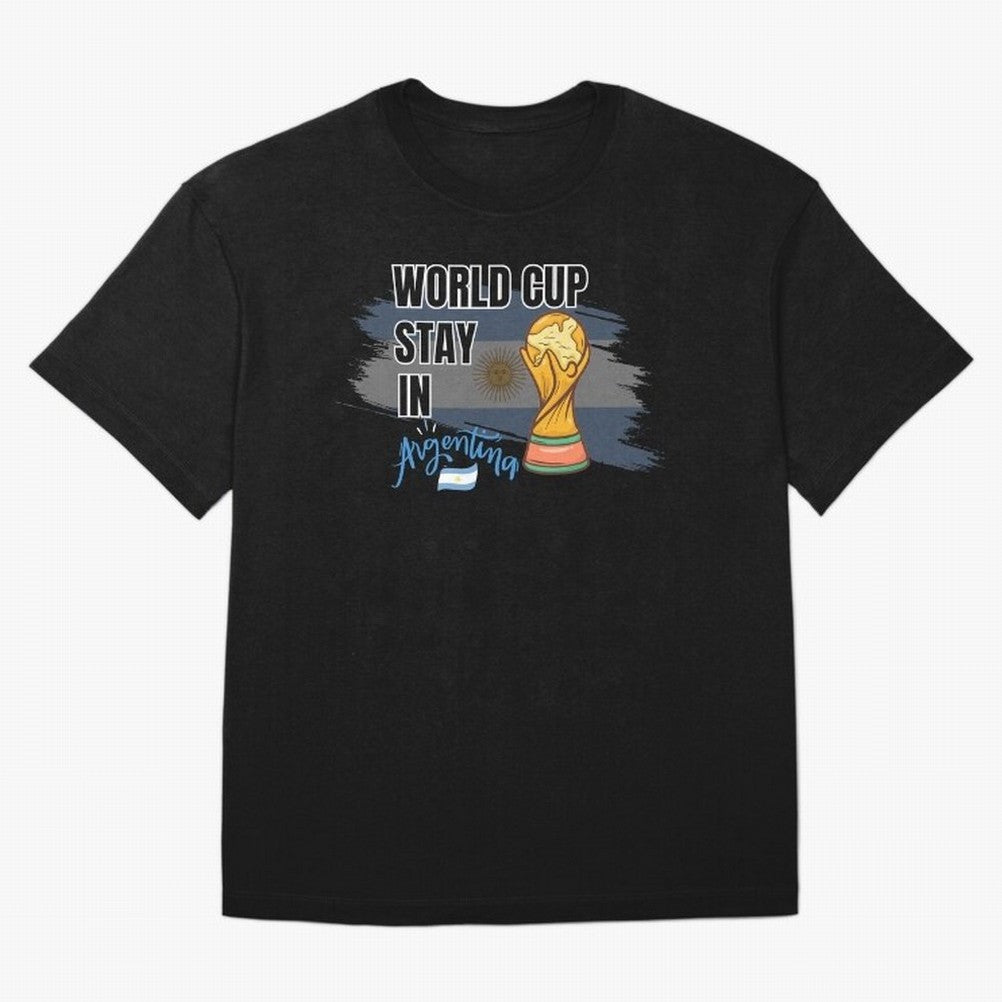 World Cup stay in Argentina Oversized T-Shirt Follow Every Goal of the FIFA World Cup 2026 Group Stage Journey through Mbappe and Neymar Highlights, Argentina, France and Brazil Pride, Football History, Final Match Energy, Crowd Noise and Once in a