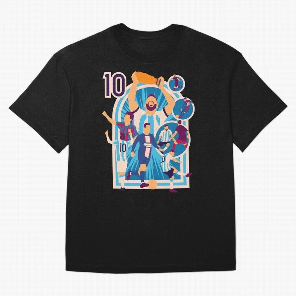 Messi - The Goat Classic T-Shirt Share FIFA World Cup 2026 USA Canada Mexico Spirit, Made for France and Portugal, Mbappe and Neymar, Football History, Final Match Energy, Crowd Noise and Once in a Lifetime Moments; Made for Die Hard Supporters,