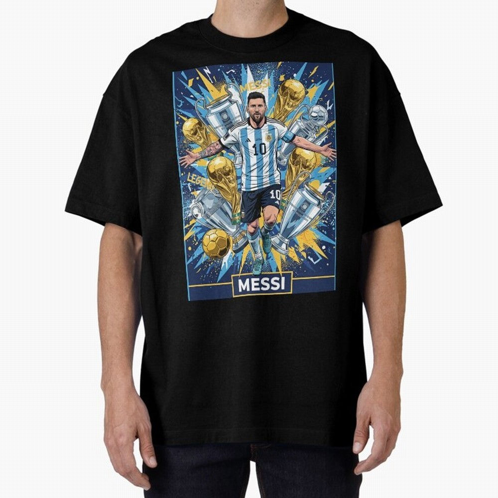 MESSI The Golden Legend Classic T-Shirt Celebrate the FIFA World Cup 2026 USA Canada Mexico Journey through Messi, Neymar and Mbappe Highlights, Argentina, France and Brazil Pride, Fan Favorite Moments, National Team Passion, Big Match Drama and