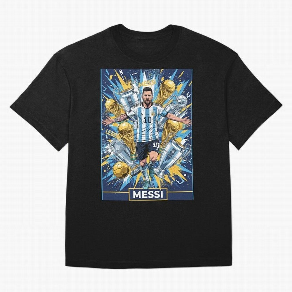 MESSI The Golden Legend Classic T-Shirt Celebrate the FIFA World Cup 2026 USA Canada Mexico Journey through Messi, Neymar and Mbappe Highlights, Argentina, France and Brazil Pride, Fan Favorite Moments, National Team Passion, Big Match Drama and
