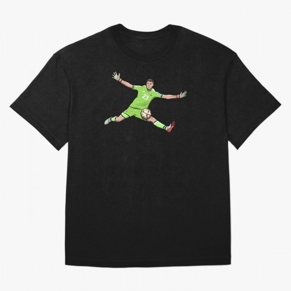 Emi 'Dibu' Martinez, the Heroic Save! Classic T-Shirt Celebrate Unforgettable Nights in FIFA World Cup 2026 for Fans of Neymar and Brazil, Bringing Stadium Chants, National Pride, Trophy Dreams and Unforgettable Football Memories; Great for Watch