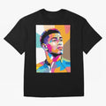 Jude Bellingham in WPAP Style Classic T-Shirt Bring Bold Fan Energy to FIFA World Cup 2026 Group Stage Capturing Cristiano Ronaldo, Brazil, Portugal and Argentina Energy, Vintage Soccer Flavor, Modern Football Stars, National Flags and Final Night