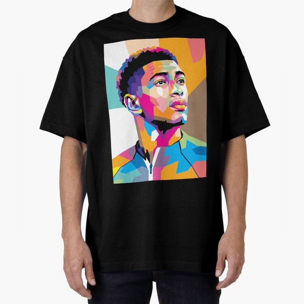 Jude Bellingham in WPAP Style Classic T-Shirt Bring Bold Fan Energy to FIFA World Cup 2026 Group Stage Capturing Cristiano Ronaldo, Brazil, Portugal and Argentina Energy, Vintage Soccer Flavor, Modern Football Stars, National Flags and Final Night