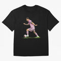Messi Inter Miami Soccer Art ¨C Football Legend in Pink Jersey Classic T-Shirt Honor Global Football Passion for FIFA World Cup 2026 USA Canada Mexico, with Neymar, Argentina, France and Brazil, Match Day Excitement, Supporter Culture, Golden Goals