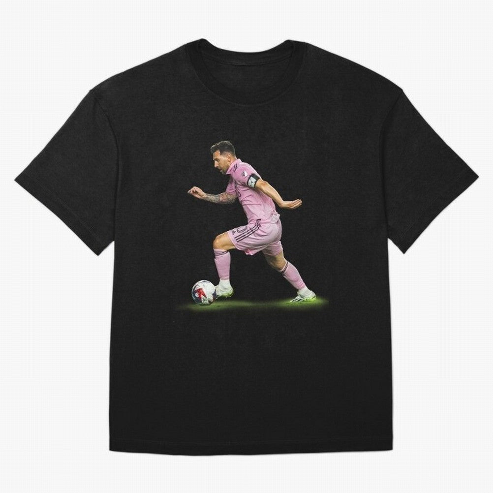 Messi Inter Miami Soccer Art ¨C Football Legend in Pink Jersey Classic T-Shirt Honor Global Football Passion for FIFA World Cup 2026 USA Canada Mexico, with Neymar, Argentina, France and Brazil, Match Day Excitement, Supporter Culture, Golden Goals