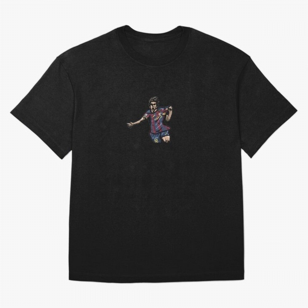 Leo Messi Oversized T-Shirt Show Up for the Glory of Global Football Passion for FIFA World Cup 2026 Group Stage, Connected to Cristiano Ronaldo, Spain and Netherlands, Sports Nostalgia, International Competition, Famous Players and Unforgettable