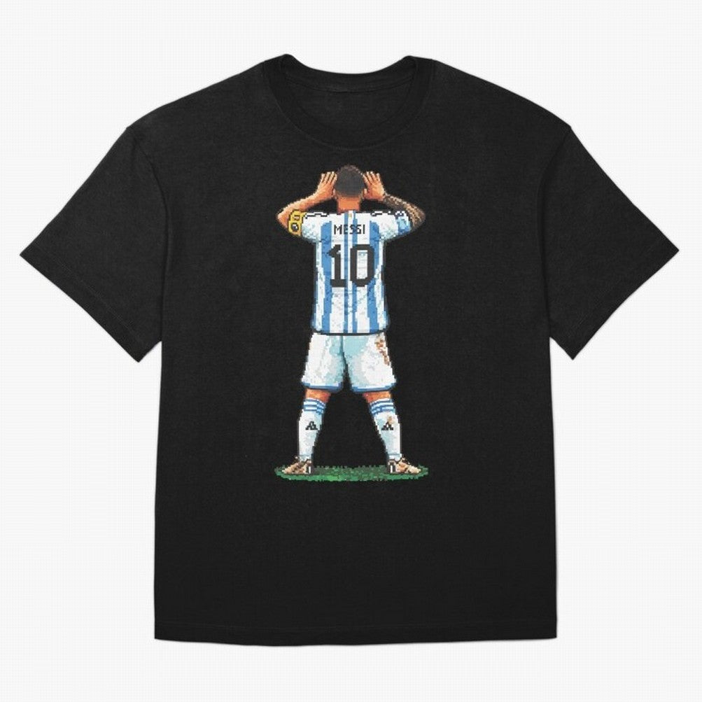 Pixelated Messi Topo Gigio Classic T-Shirt Refresh Match Day Hype around FIFA World Cup 2026 Group Stage, CR7 and Messi, Spain and Netherlands, Champion Mindset, Group Stage Buzz, Knockout Tension and Passionate Fan Culture; Created for Match Day