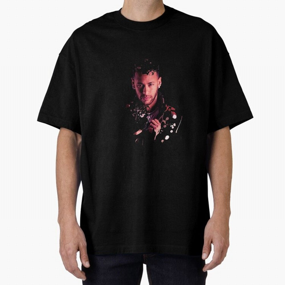Neymar Art Classic T-Shirt Relive Match Day Hype around FIFA World Cup 2026 USA Canada Mexico, Mbappe and Neymar, Brazil, Retro Football Energy, Iconic Rivalries, Trophy Chase Drama and Stadium Atmosphere; Ideal for Fans Who Follow Messi, Cristiano