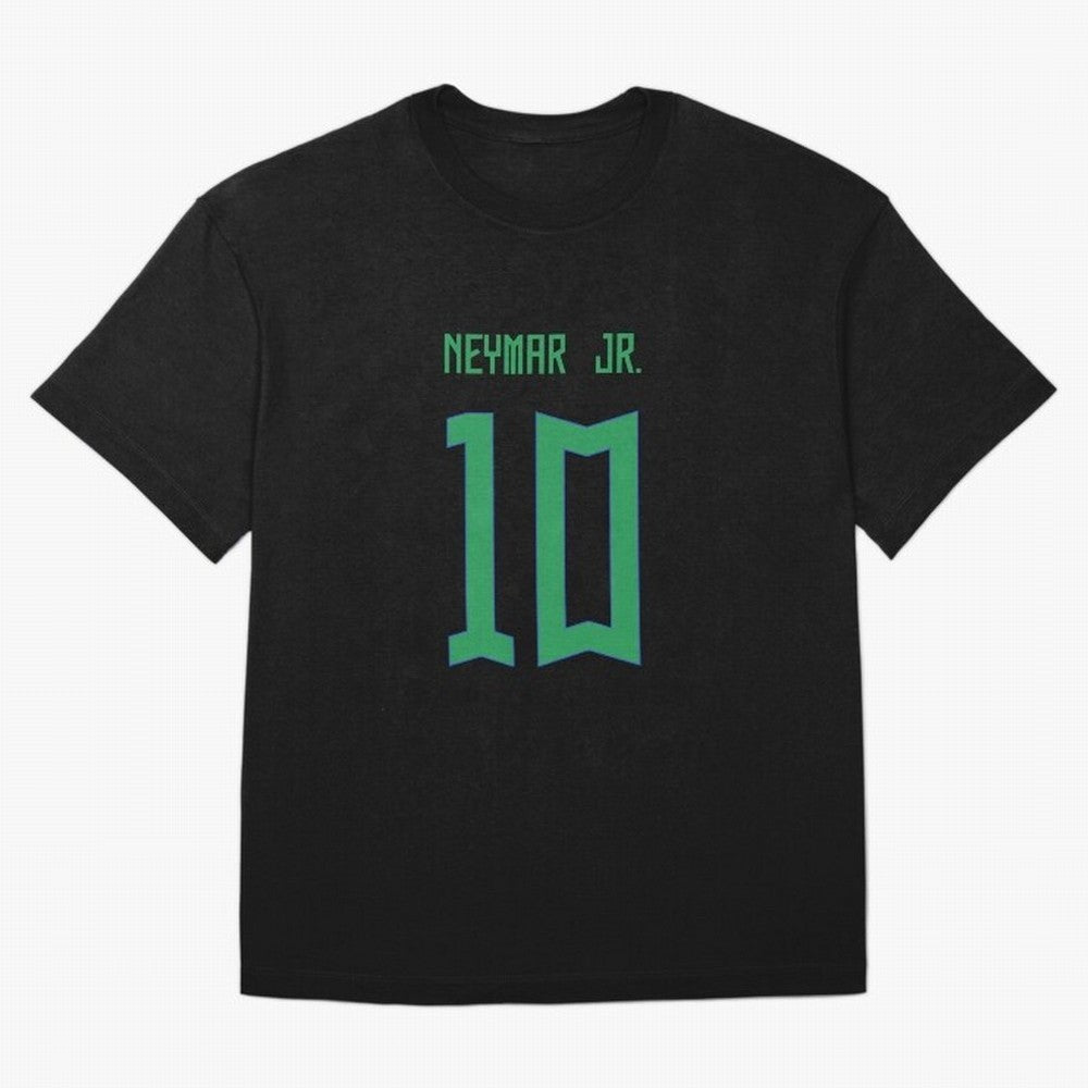 Neymar Jr Brazil Home Jersey 2023 Classic T-Shirt Experience FIFA World Cup 2026 Group Stage Driven by Messi and Cristiano Ronaldo, Portugal, Spain and Germany Energy, Supporter Pride, Iconic Celebrations, Legendary Names and Global Match Day