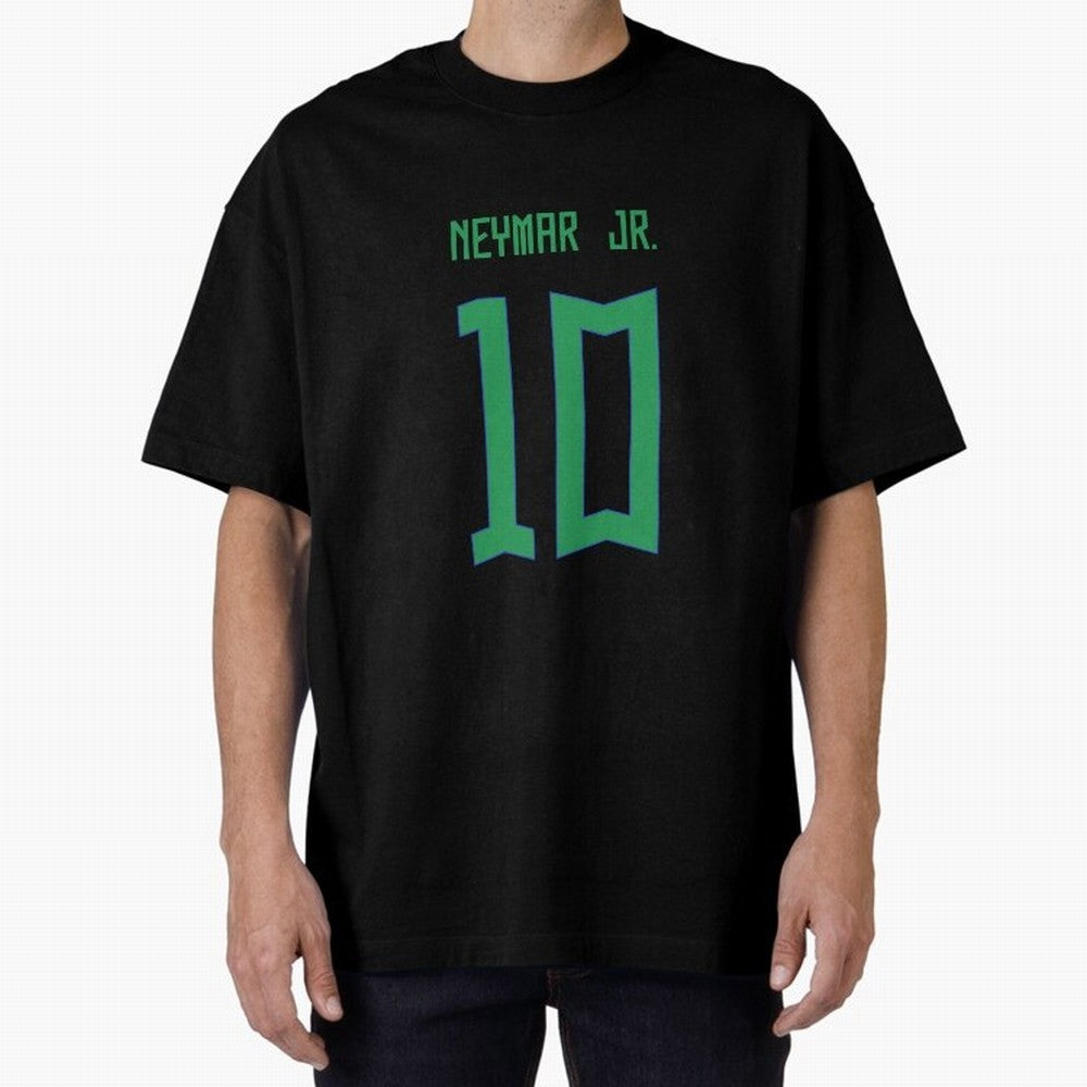 Neymar Jr Brazil Home Jersey 2023 Classic T-Shirt Experience FIFA World Cup 2026 Group Stage Driven by Messi and Cristiano Ronaldo, Portugal, Spain and Germany Energy, Supporter Pride, Iconic Celebrations, Legendary Names and Global Match Day