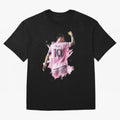 Messi Inter Miami Celebration Art ¨C Football Legend in Pink Jersey Classic T-Shirt Bring International Match Energy to the FIFA World Cup 2026 Group Stage Journey through Neymar Highlights, Spain and Netherlands Pride, Worldwide Fan Energy,