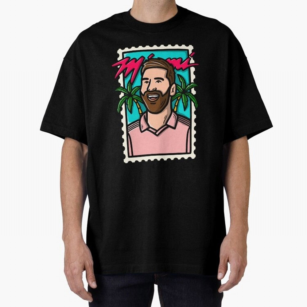 Leo - Miami Classic T-Shirt Bring Bold Fan Energy to Global Football Passion for FIFA World Cup 2026 Group Stage, with CR7, England and Germany, Stadium Chants, National Pride, Trophy Dreams and Unforgettable Football Memories; Ideal for Passionate