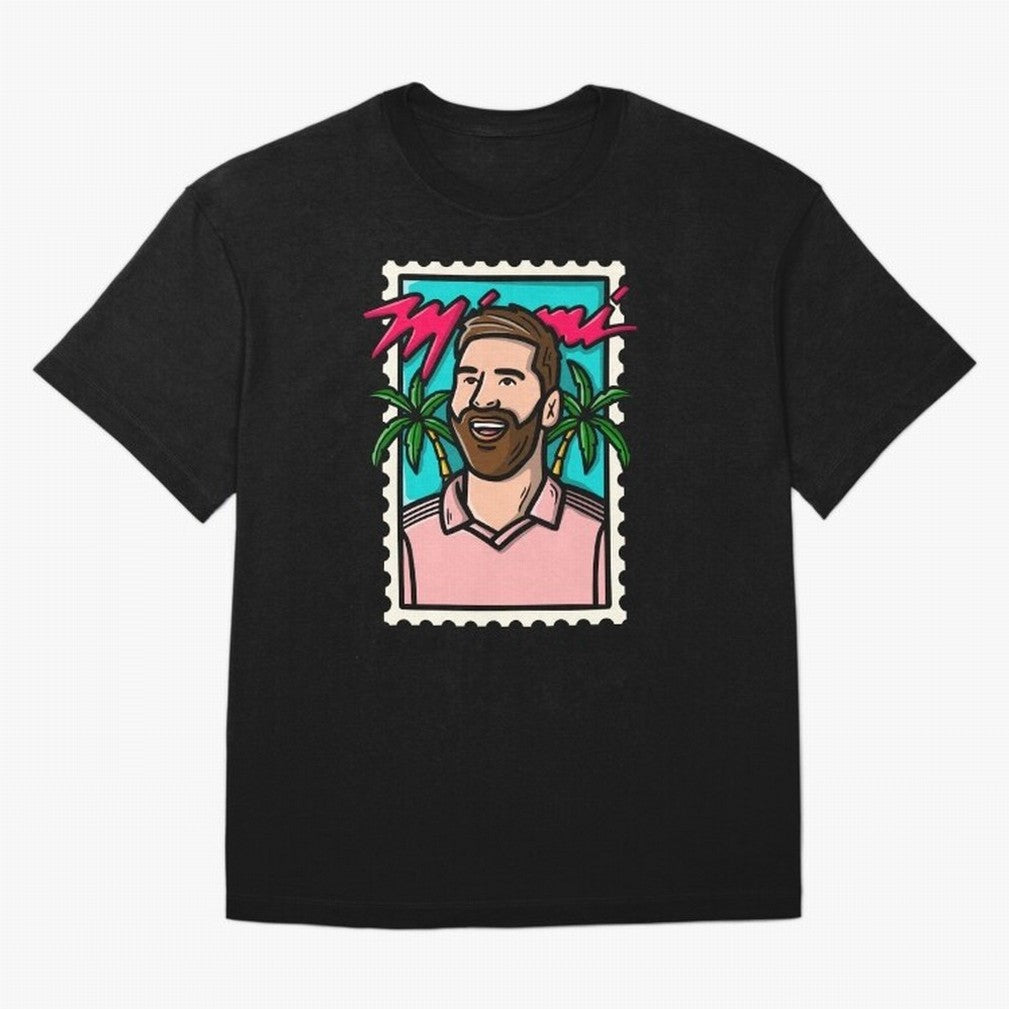 Leo - Miami Classic T-Shirt Bring Bold Fan Energy to Global Football Passion for FIFA World Cup 2026 Group Stage, with CR7, England and Germany, Stadium Chants, National Pride, Trophy Dreams and Unforgettable Football Memories; Ideal for Passionate