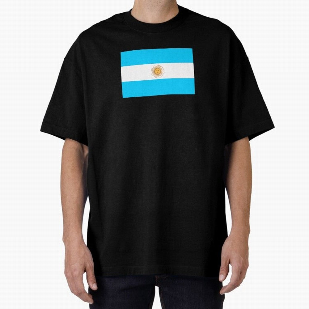 ARGENTINA Oversized T-Shirt Spotlight FIFA World Cup 2026 USA Canada Mexico Spirit, Connected to England, Mbappe, Tournament Hype, Historic Matchups, Family Viewing Parties and Global Sports Pride; Created for Match Day Parties, Soccer Gifts, Fan