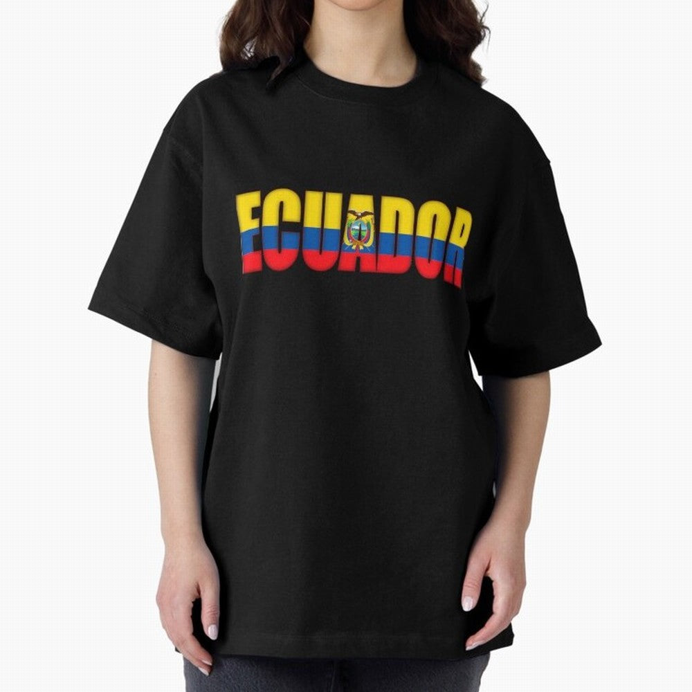 Ecuador Flag Classic T-Shirt Represent the FIFA World Cup 2026 Journey through Messi and Cristiano Ronaldo Highlights, England, France and Netherlands Pride, Global Supporter Spirit, Legendary Goals, National Colors and Tournament Celebration;