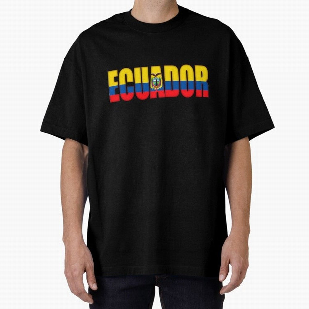 Ecuador Flag Classic T-Shirt Represent the FIFA World Cup 2026 Journey through Messi and Cristiano Ronaldo Highlights, England, France and Netherlands Pride, Global Supporter Spirit, Legendary Goals, National Colors and Tournament Celebration;