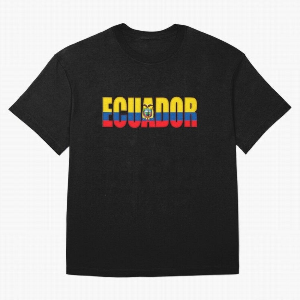 Ecuador Flag Classic T-Shirt Represent the FIFA World Cup 2026 Journey through Messi and Cristiano Ronaldo Highlights, England, France and Netherlands Pride, Global Supporter Spirit, Legendary Goals, National Colors and Tournament Celebration;