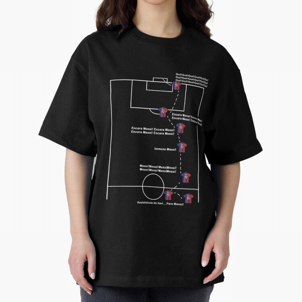 Encara messi gol gol gol Oversized T-Shirt Bring World Football Passion into the FIFA World Cup 2026 Group Stage Journey through Mbappe Highlights, Portugal, Spain and Germany Pride, Game Day Rituals, Football Legends, Country Pride and the Road to