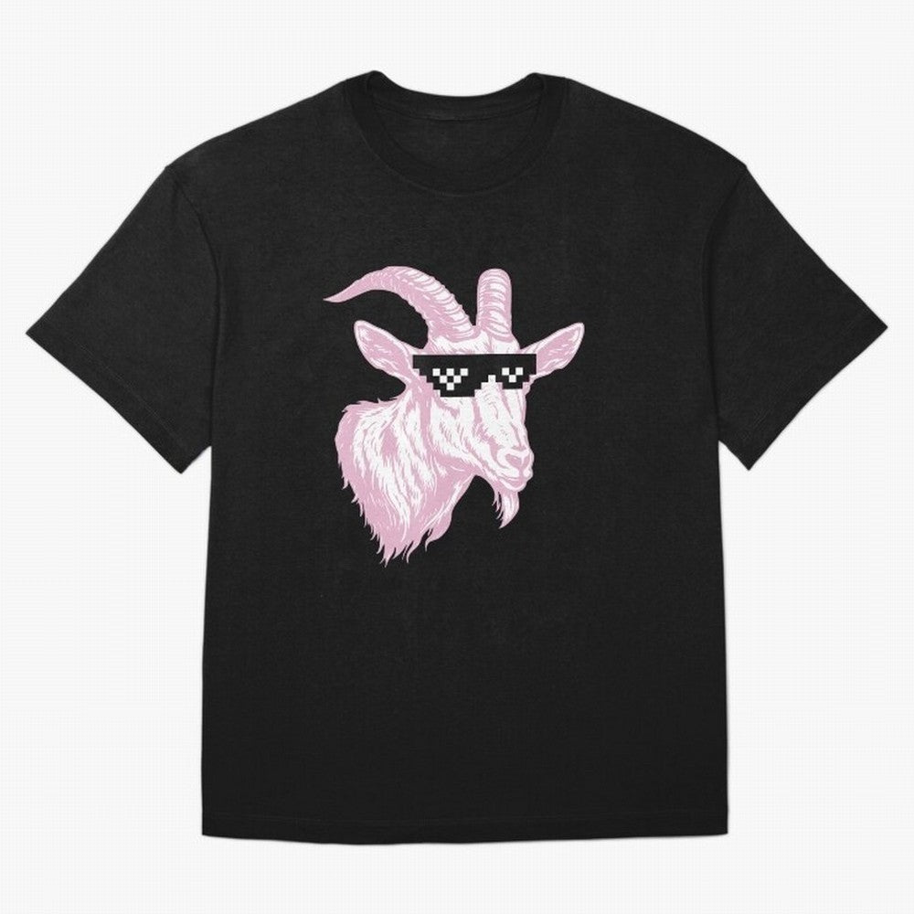 GOAT - MIAMI 10 - Pink Goat Classic T-Shirt Cheer through Every Moment of FIFA World Cup 2026 Spirit, Highlighting England and Germany, CR7 and Messi, Stadium Memories, Football Loyalty, International Chants and Championship Tradition; Ideal for