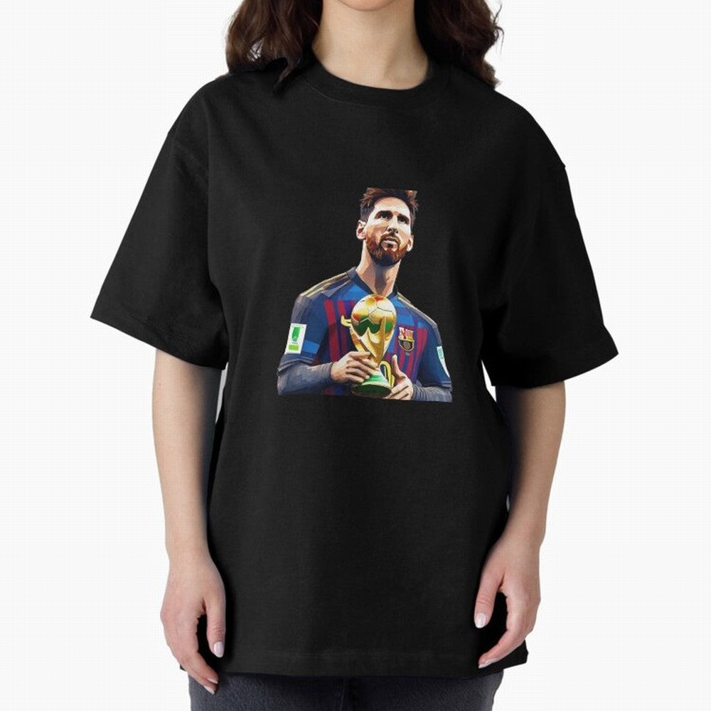 Messi World Cup with Barcelona Jersey Art Gift Classic T-Shirt Remember FIFA World Cup 2026 Group Stage for Fans of Messi and Cristiano Ronaldo and England, Bringing Fan Favorite Moments, National Team Passion, Big Match Drama and Soccer History;