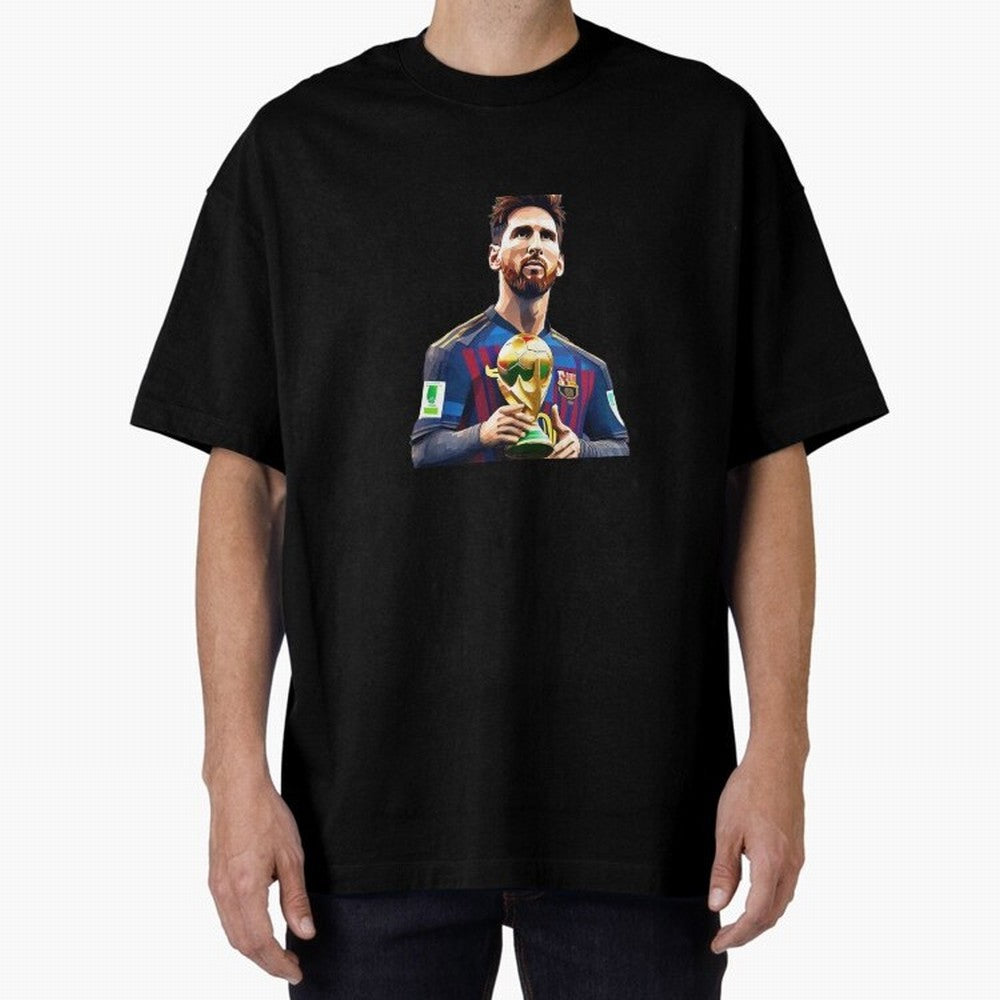 Messi World Cup with Barcelona Jersey Art Gift Classic T-Shirt Remember FIFA World Cup 2026 Group Stage for Fans of Messi and Cristiano Ronaldo and England, Bringing Fan Favorite Moments, National Team Passion, Big Match Drama and Soccer History;