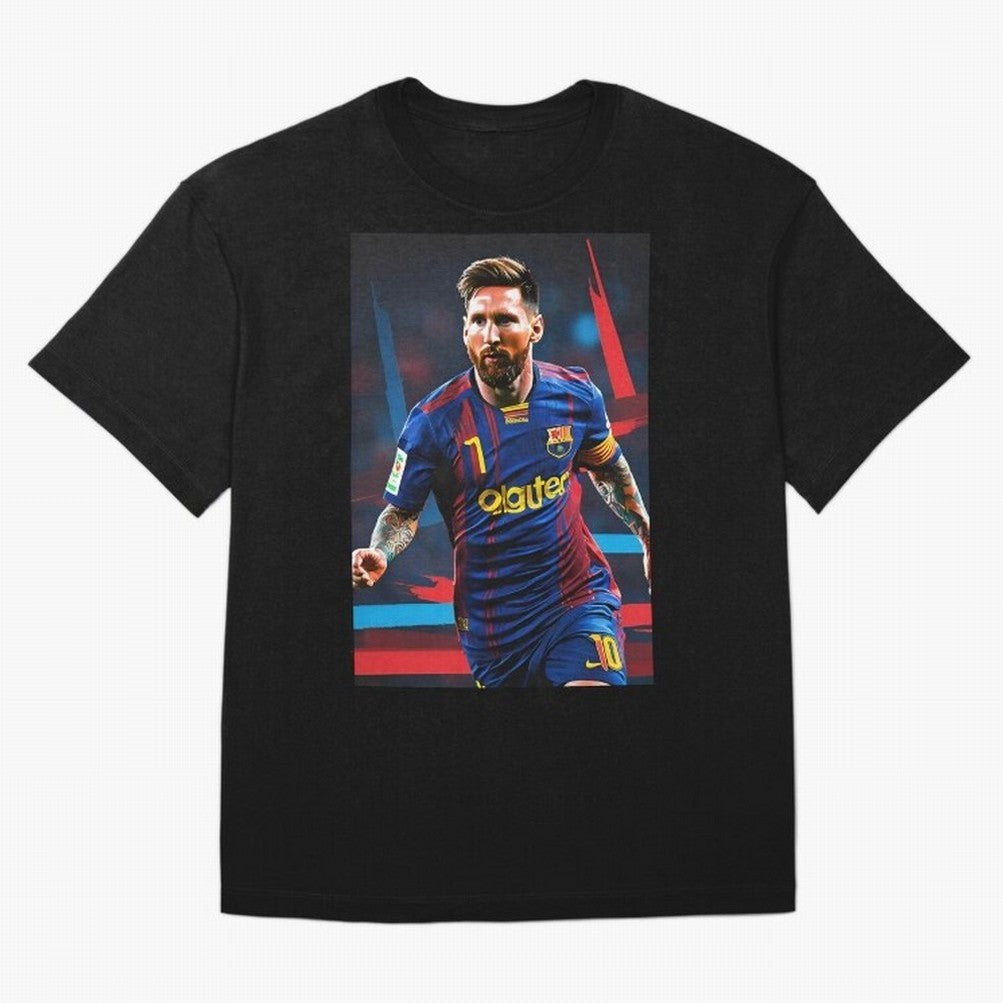 Messi.fcb Oversized T-Shirt Refresh Match Day Hype around FIFA World Cup 2026 Group Stage, CR7 and Messi, Portugal, Vintage Soccer Flavor, Modern Football Stars, National Flags and Final Night Emotion; Ideal for Fans Who Follow Messi, Cristiano