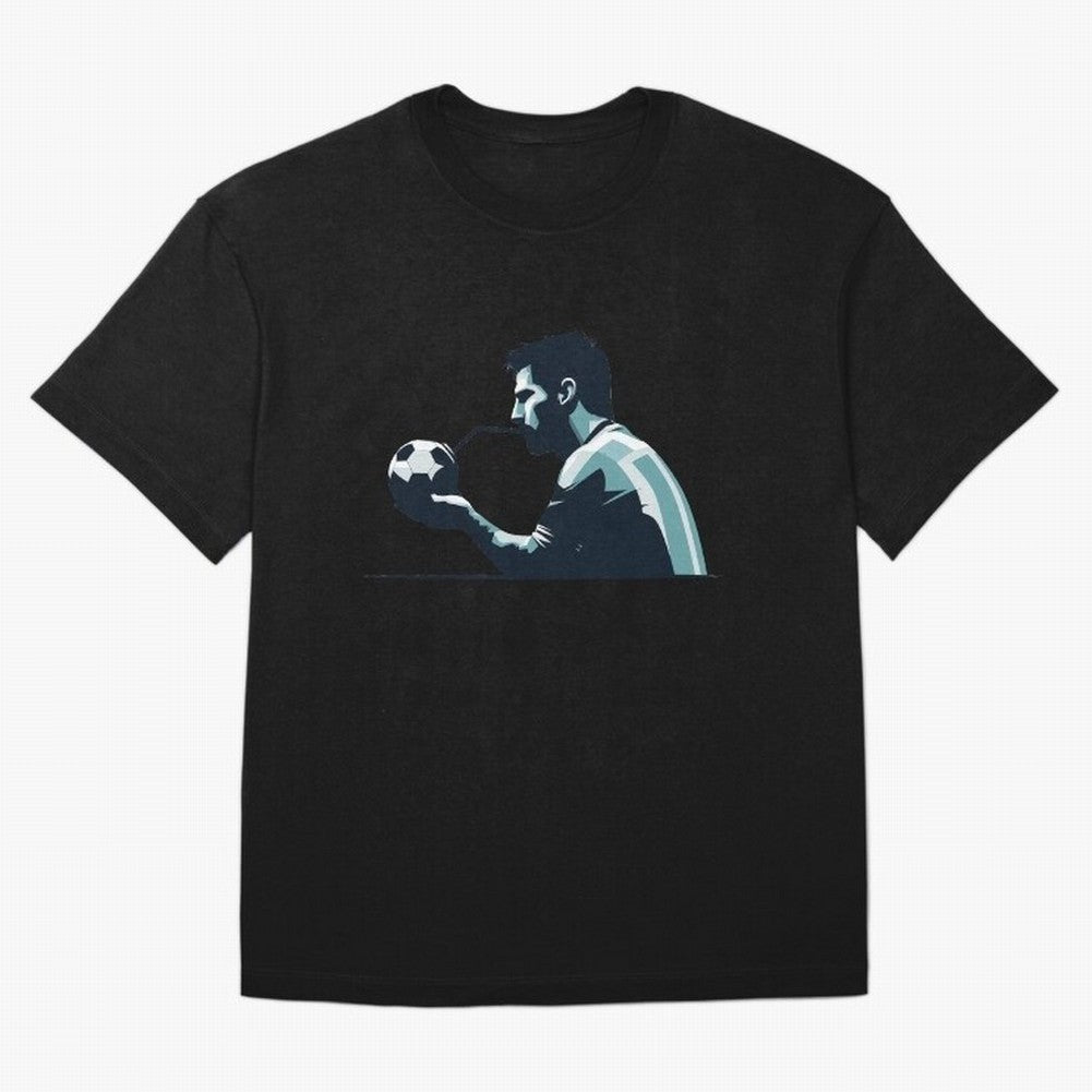 Messi drinking mate with a ball Classic T-Shirt Join FIFA World Cup 2026 Made for Messi and Cristiano Ronaldo, England Energy, Vintage Soccer Flavor, Modern Football Stars, National Flags and Final Night Emotion; Ideal for Fans Who Follow Messi,
