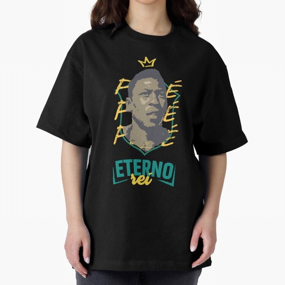 Messi and Neymar wearing a Pele t-shirt - Pel¨¦ Eterno - Pele Forever Rei Classic T-Shirt Show Your Tournament Heart for FIFA World Cup 2026 Group Stage for Fans of Mbappe and Germany, Bringing Soccer Culture, Superstar Moments, National Team