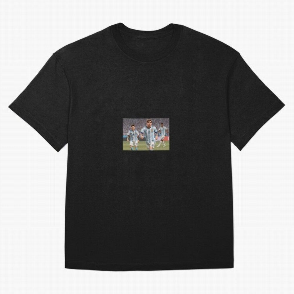Messi Oversized T-Shirt Turn Up for FIFA World Cup 2026 Spirit, Celebrating Brazil, Portugal and Argentina, Neymar, Goal Celebration Energy, Supporter Heritage, Football Icons and Worldwide Tournament Joy; Made for Collectors Who Enjoy Iconic