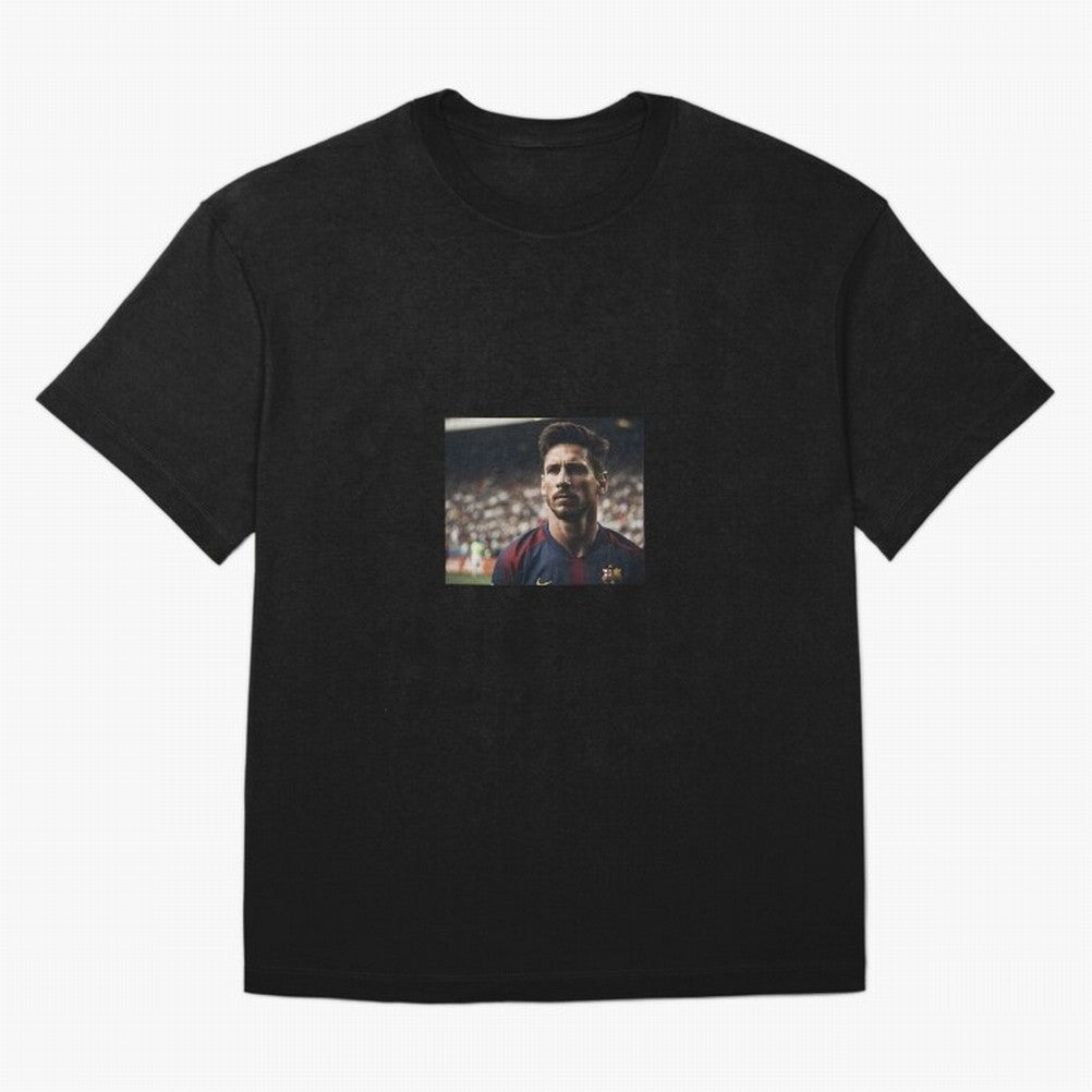 Messi Oversized T-Shirt Enjoy Match Day Hype around FIFA World Cup 2026, Mbappe, France and Portugal, Football Festival Excitement, Trophy Ambitions, Country Rivalries and Star Player Buzz; Ideal for Football Dads, Football Moms, Friends,