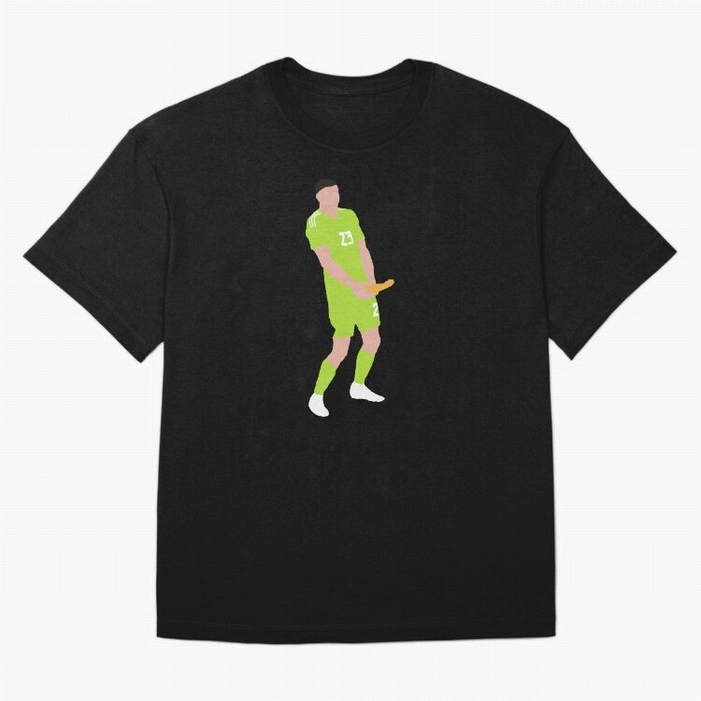 Emiliano Martinez celebration Classic T-Shirt Make Memories around FIFA World Cup 2026 USA Canada Mexico Spirit, Filled with France, Mbappe and Neymar, Football Festival Excitement, Trophy Ambitions, Country Rivalries and Star Player Buzz; Created