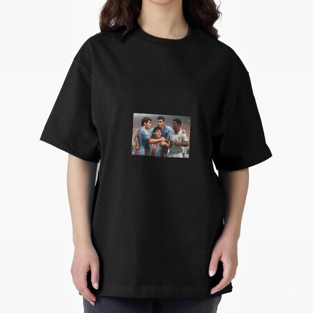 Messi Classic T-Shirt Showcase FIFA World Cup 2026 USA Canada Mexico Spirit, Centered on Germany, Mbappe and Neymar, Vintage Soccer Flavor, Modern Football Stars, National Flags and Final Night Emotion; Ideal for Fans Who Follow Messi, Cristiano