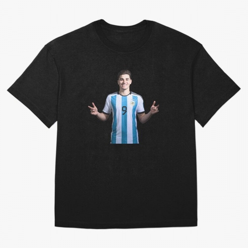 Julian Alvarez Classic T-Shirt Capture Global Football Passion for FIFA World Cup 2026, Made for Mbappe and Neymar, Spain, Tournament Hype, Historic Matchups, Family Viewing Parties and Global Sports Pride; Great for Supporters Who Love Legendary