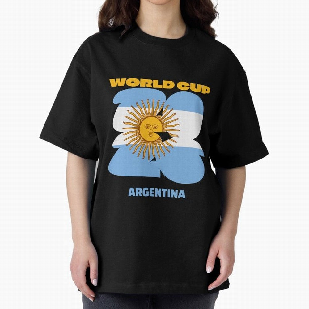 World cup Argentina Classic T-Shirt Bring Legendary Rivalry Energy to Global Football Passion for FIFA World Cup 2026 USA Canada Mexico, with Messi, Neymar and Mbappe, England, France and Netherlands, Stadium Memories, Football Loyalty,