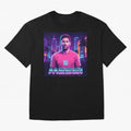 Inter Miami? Football Legend Messi Cyberpunk Retro Futurist Design (Version 4) Classic T-Shirt Turn Up for Global Football Passion for FIFA World Cup 2026 USA Canada Mexico, Featuring Messi, Neymar and Mbappe, Spain and Netherlands, Goal