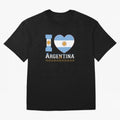 I love Argentina Classic T-Shirt Bring FIFA World Cup 2026 Spirit, Inspired by Argentina, France and Brazil, Messi, Stadium Chants, National Pride, Trophy Dreams and Unforgettable Football Memories; Created for Match Day Parties, Soccer Gifts, Fan
