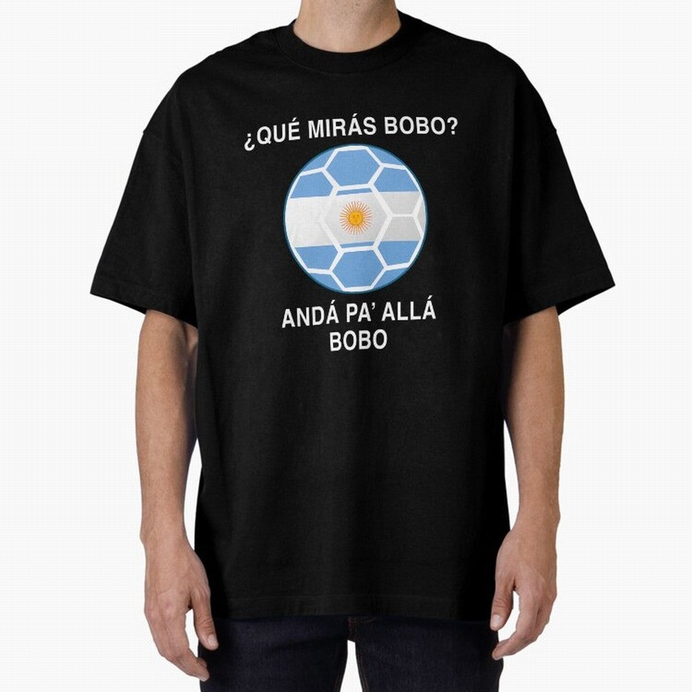 Que Miras Bobo Messi Argentina Ftbol Soccer Qatar 2022 Classic T-Shirt Celebrate Rivalries and Pride in Match Day Hype around FIFA World Cup 2026, Haaland, Portugal, Spain and Germany, Tournament Hype, Historic Matchups, Family Viewing Parties and