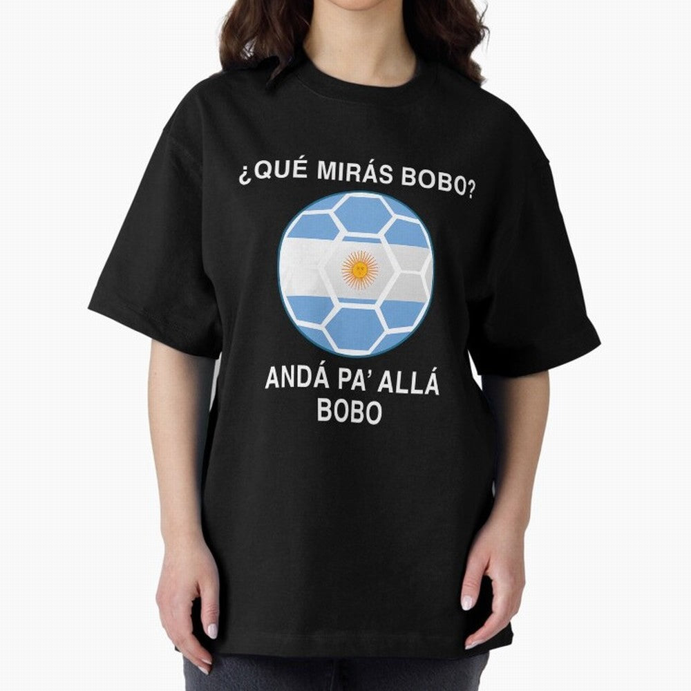 Que Miras Bobo Messi Argentina Ftbol Soccer Qatar 2022 Classic T-Shirt Celebrate Rivalries and Pride in Match Day Hype around FIFA World Cup 2026, Haaland, Portugal, Spain and Germany, Tournament Hype, Historic Matchups, Family Viewing Parties and