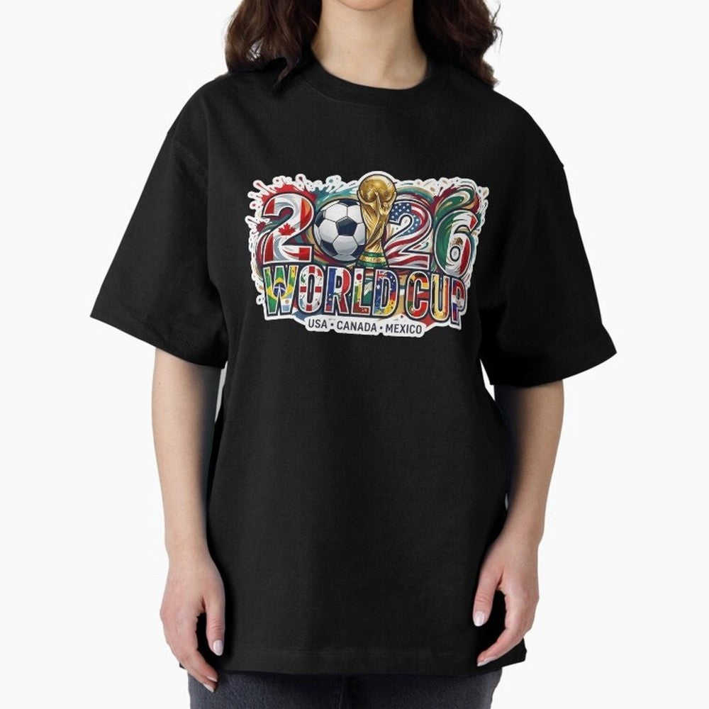 2026 FIFA World Cup International Futbol Football Soccer USA Canada Mexico Classic T-Shirt Show Your Love for Global Football Passion for FIFA World Cup 2026 USA Canada Mexico, Capturing CR7 and Messi, England and Germany, Vintage Soccer Flavor,