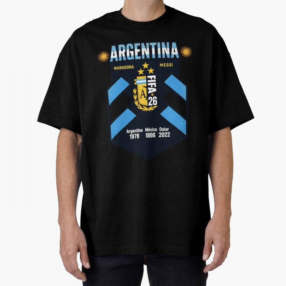 Argentina Football Champions Legacy Badge Design Active T-Shirt Turn Every Weekend Toward the FIFA World Cup 2026 USA Canada Mexico Journey through Neymar, Haaland and Cristiano Ronaldo Highlights, Brazil, Portugal and Argentina Pride, Goal