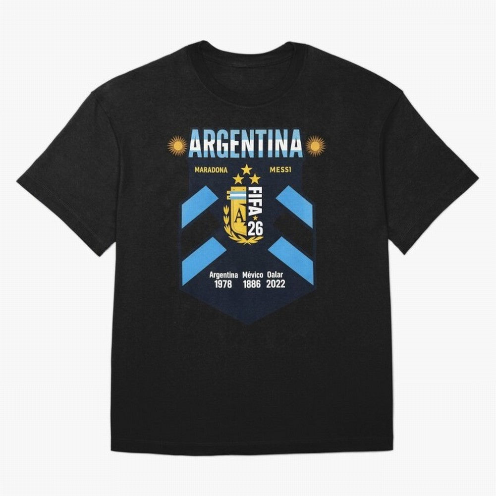 Argentina Football Champions Legacy Badge Design Active T-Shirt Turn Every Weekend Toward the FIFA World Cup 2026 USA Canada Mexico Journey through Neymar, Haaland and Cristiano Ronaldo Highlights, Brazil, Portugal and Argentina Pride, Goal