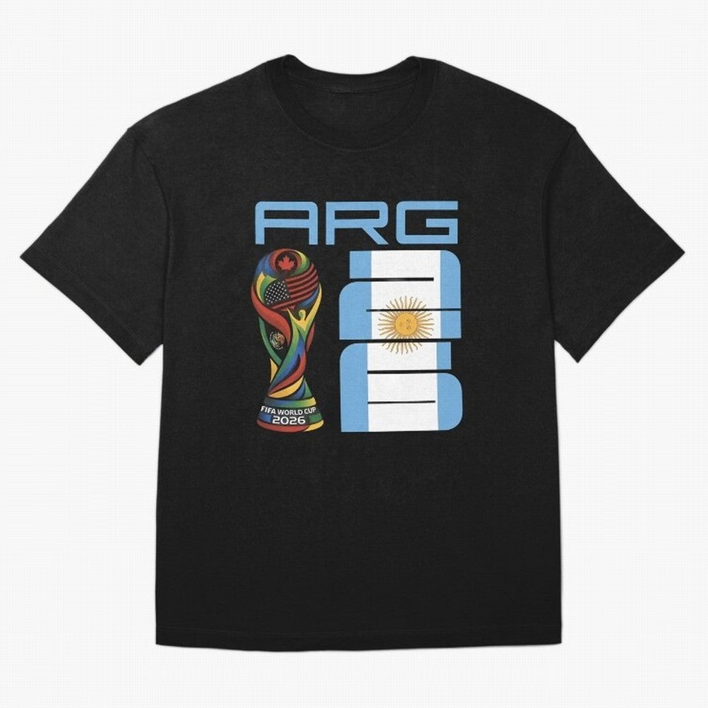 Argentina World Cup 2026 Soccer Fan Art - ARG Albiceleste Essential T-Shirt Bring International Match Energy to the FIFA World Cup 2026 USA Canada Mexico Journey through Neymar, Haaland and Cristiano Ronaldo Highlights, Portugal Pride, Football