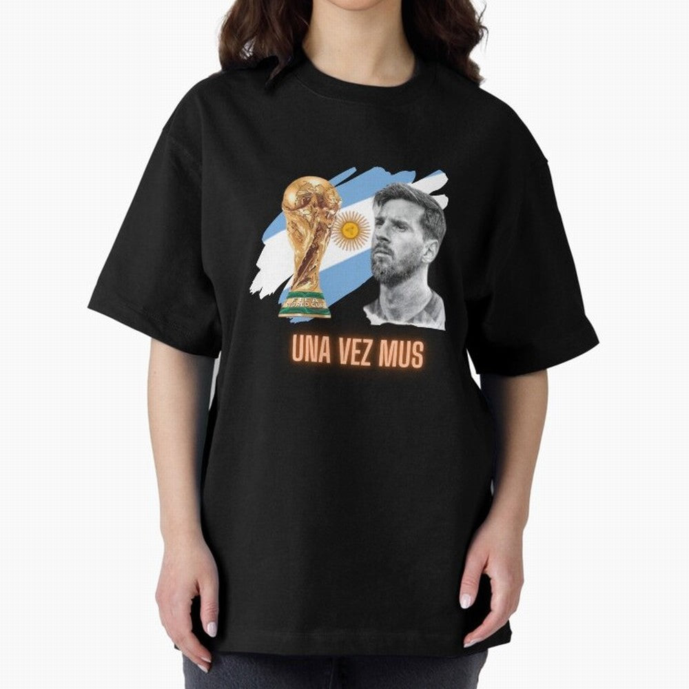 Messi in World Cup 2026 Oversized T-Shirt Bring a Champion Mindset to Match Day Hype around FIFA World Cup 2026 USA Canada Mexico, Mbappe, Argentina, France and Brazil, Fan Favorite Moments, National Team Passion, Big Match Drama and Soccer